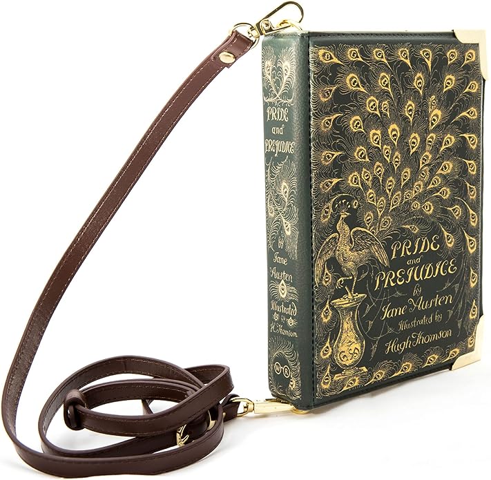 Well Read Book Themed Clutch Purse  