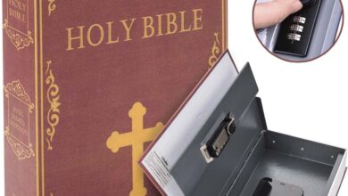 Ohuhu Bible Book Gun Safes