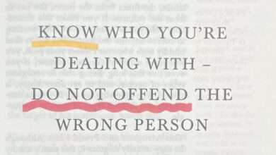 48 Laws of Power: Do Not Offend The Wrong Person