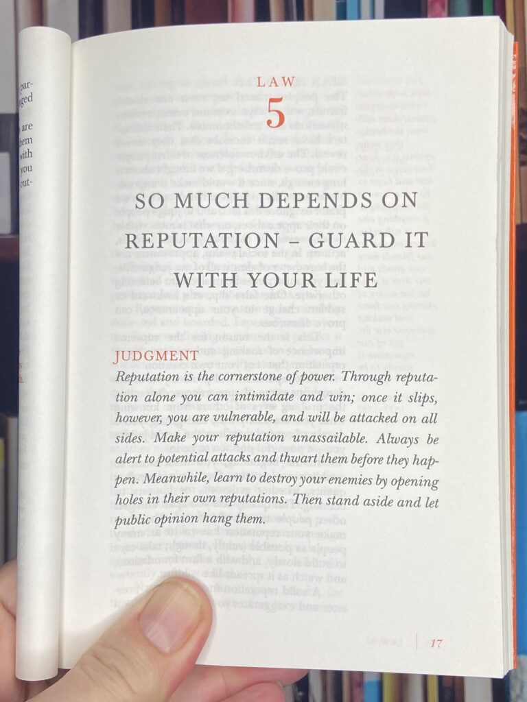 So Much Depends On Reputation - Guard It With Your Life